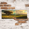 Rectangle Ceramic Tile West Virginia Sign Wall Art Shelf Sitter Gift Idea Country Home Decor TAKE ME HOME COUNTRY ROADS Upcycled {{ JAMsCraftCloset }}