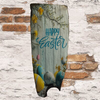 Antique West Virginia Roof Slate Decoupaged EASTER SLATE WALL ART Happy Easter Eggs Tulips Tree Yellow Flowers - Handmade Unique EASTER Holiday Decoration Home Decor Gift - JAMsCraftCloset