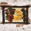 Heavy Vintage Oak TRAY Farmhouse Country GIVE THANKS DAILY Wall Art Cottage Chic Kitchen Decor Bar Decor Victorian Decor Handmade Gift Idea &nbsp;- JAMsCraftCloset