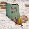 Antique West Virginia Roof Slate Decoupaged EASTER SLATE WALL ART Happy Easter Eggs - Handmade Unique EASTER Holiday Decoration Home Decor Gift - JAMsCraftCloset