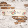 White Wood Heart Peg Board Key Holder Hat Rack Housewarming Gift Kitchen Decor Entryway Decor Home Decor Gift Idea - JAMsCraftCloset