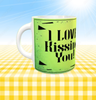 MUG Coffee Full Wrap Sublimation Funny Digital Graphic Design Download I LOVE KISSING YOU SVG-PNG Crafters Delight - JAMsCraftCloset