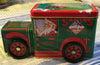 Tin Vintage Tin Box Company Design Santas North Pole Delivery Service Train Truck Collectible Gift Idea - JAMsCraftCloset