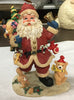 Shelf Sitters SANTA RINGING BELL Resin Vintage Holiday Decoration Christmas Decor Gift Idea Discontinued - JAMsCraftCloset