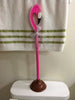 Plunger Flamingo Florida Hot Pink Upcycled Bathroom Decor Handmade Hand-Painted Gift Idea - JAMsCraftCloset