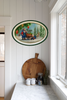 Hard Plastic OVAL TRAY Farmhouse Country Home Decor FARM FRESH SANTA Wall Art Cottage Chic Decor Kitchen Decor Victorian Christmas Holiday Decor Handmade Gift Idea &nbsp;- JAMsCraftCloset