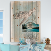 Galvanized Metal BEACH Positive Saying Sign Decoupaged Farmhouse Country Wall Art Home Decor Handmade Gift Idea - JAMsCraftCloset
