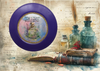 PLATE CHARGER PURPLE PLASTIC ROUND Decoupaged Hand Painted Upcycled Repurposed Wall Art NOTHING SMELLS BETTER THAN THE PERSON YOU LOVE Home Decor Wall Art Gift - JAMsCraftCloset