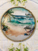 Dollar Tree CLEAR ROUND Plastic PLATE Beach Scene 1 Wall Art Design Handmade Home Decor Gift Idea Crafters Delight {{ JAMsCraftCloset }}