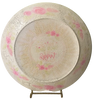 Round Glass Plate Reverse Decoupaged Christmas Holiday DON'T GET YOU TINSEL IN A TANGLE Farmhouse Country Shelf Sitter Handmade Gift Idea &nbsp;- JAMsCraftCloset