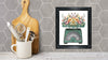 DIGITAL GRAPHIC DESIGN-Country-Floral-Vintage AQUA SCALES Spring Flowers-Sublimation-Download-Digital Print-Clipart-PNG-SVG-JPEG-Crafters Delight-Digital Art - JAMsCraftCloset