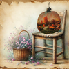 LARGE WOODEN PUMPKIN Handmade and Hand Painted Wall Art Shelf Sitter WELCOME TO OUR PATCH Decoupaged FALL Decor Gift Idea Door Decor Home Decor Unique - JAMsCraftCloset