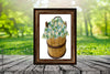 DIGITAL GRAPHIC DESIGN-Country-Floral-Vintage WOODEN BUCKET 2 Blue White Flowers-Sublimation-Download-Digital Print-Clipart-PNG-SVG-JPEG-Crafters Delight-Digital Art - JAMsCraftCloset