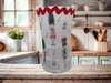Glass VASE Decoupaged DRUM MAJORETTE Nursery Decor Child's Room Decor Shelf Sitter Shabby Chic Victorian BoHo Decor Gift Idea - JAMsCraftCloset