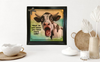 Wood Wall Art Plaque WHAT DO YOU MEAN YOU NEED MORE MILK Funny Cow Square Decoupaged Kitchen Home Decor Gift Idea Positive Saying - JAMsCraftCloset