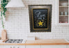 SHINE LIKE A STAR Vintage Framed Saying Sign Wall Art Gold Silver Hand Painted Home Decor Gift -One of a Kind-Unique-Home-Country-Decor-Cottage Chic-Gift JAMsCraftCloset