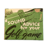 Vintage GAG GIFT FOR GOLFERS - Sound Advice For Your Golf Game BOX - Collectible - JAMsCraftCloset
