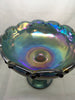 Vintage Iridescent Carnival Glass Blue Green Purple Number 2892 Garland Bowl in Original Box - Collectible - Home Decor - Gift for the Vintage Collector - Kitchen and Dining Decor - JAMsCraftCloset
