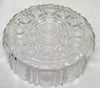 Candy dish is in excellent condition - no chips, cracks or repairs. This vintage clear glass candy dish may or may not have had a lid at some point.  Useful and beautiful, it can hold candy or anything else as a lovely display piece in your home.