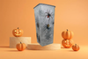 Glass VASE Decoupaged HALLOWEEN SPIDERS Shelf Sitter Country Farmhouse Shabby Chic Victorian BoHo Decor Holiday Decor Gift Idea - JAMsCraftCloset