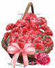 DIGITAL GRAPHIC DESIGN-Country-Floral-RED CARNATIONS-Vintage-Basket 1-Sublimation-Download-Digital Print-Clipart-PNG-SVG-JPEG-Crafters Delight-Digital Art - JAMsCraftCloset