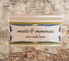 Wood BASEBOARD Wall Art Plaque MEALS AND MEMORIES SIGN Rectangle Decoupaged Kitchen Home Decor Gift Idea Positive Saying - JAMsCraftCloset