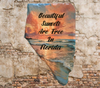Antique West Virginia Roof Decoupaged BEAUTIFUL SUNSETS ARE FREE IN FLORIDA Beach Theme Handmade Wall Art Unique Beach Lake House Gift - JAMsCraftCloset