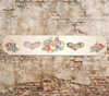 White Wood Heart Peg Board Key Holder Hat Rack Housewarming Gift Kitchen Decor Entryway Decor Home Decor Gift Idea - JAMsCraftCloset