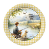 ROUND Digital Graphic Design PERFECT SUMMER DAY Little Boy and Dog Fishing First Home Sublimation Decoupage PNG SVG Country Farmhouse Home Decor Wall Art Shelf Sitter Gift Crafters Delight - JAMsCraftCloset