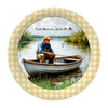 ROUND Digital Graphic Design FISHERMEN - TURN AROUND LOOK AT ME Decor Lake Scene With Animals First Home Sublimation Decoupage PNG SVG Country Farmhouse Home Decor Wall Art Shelf Sitter Gift Crafters Delight - JAMsCraftCloset