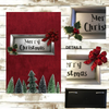 Dollar Tree Plastic SILVER TRAY Christmas Holiday Wall Art MERRY CHRISTMAS Handmade Gift Idea Crafters Delight - JAMsCraftCloset