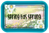 RECTANGLE SHAPED Digital Graphic Design SPRING HAS SPRUNG Sublimation PNG SVG Lake House Sign Farmhouse Country Home Cabin Bedroom Wall Art Decor Gift Crafters Delight