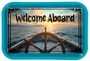 RECTANGLE SHAPED Digital Graphic Design WELCOME ABOARD Sublimation PNG SVG Lake House Sign Farmhouse Country Home Cabin BOAT CABIN CRUISER Wall Art Decor Wreath Gift Crafters Delight - JAMsCraftCloset