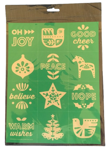 Chalk Couture STENCIL - NEW - MINI WARM WISHES - Winter Christmas Stencil - Reusable Adhesive Silkscreen Stencil - Happy Crafting - JAMsCraftCloset&nbsp;