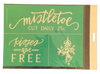 Chalk Couture STENCIL - NEW - MISTLETOE CUT DAILY - Winter Christmas Stencil - Reusable Adhesive Silkscreen Stencil - Happy Crafting - Happy Crafting - JAMsCraftCloset