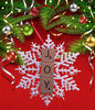Ornament Handmade Plastic Snowflake Wooden Scrabble Pieces JOY Christmas Tree Holiday Decor Tree Decor JAMsCraftCloset