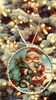 ROUND 4 Inch Wood Decoupaged Ornaments Handmade Christmas Ornament Package Decor WINTER HOLIDAY Decor Gift Idea Home Decor Unique - JAMsCraftCloset