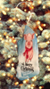 Antique West Virginia Roof Decoupaged Christmas Ornament - PIG WITH SCARF MERRY CHRISTMAS - Handmade Holiday Tree Decor Unique Country Farmhouse House Decor Gift - JAMsCraftCloset