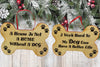 Digital Graphic Design Dog Bone Ornament A HOUSE IS NOT A HOME WITHOUT A DOG Christmas Tree Decor Pet Owner Fur Babies SVG PNG Sublimation Crafters Delight - JAMsCraftCloset