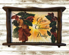 Heavy Vintage Oak TRAY Farmhouse Country GIVE THANKS DAILY Wall Art Cottage Chic Kitchen Decor Bar Decor Victorian Decor Handmade Gift Idea &nbsp;- JAMsCraftCloset