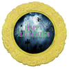 ROUND DIGITAL Graphic Design HAPPY HALLOWEEN Halloween Sublimation Decoupage PNG SVG Country Farmhouse Home Decor Sign Shelf Sitter Wall Art Decor Wreath Design Gift Crafters Delight - JAMsCraftCloset