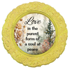 ROUND Digital Graphic Design LOVE IS THE PUREST FORM OF A SOUL AT PEACE Sublimation PNG SVG Country Farmhouse Sign KITCHEN Wall Art Decor Wreath Design Gift Crafters Delight HAPPY CRAFTING {{ JAMsCraftCloset }}