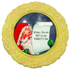 ROUND Digital Graphic Design SANTA - YOU ARE NOT ON THE NAUGHTY LIST - CHRISTMAS DESIGN PNG-JPEG-PDF-SVG-Decoupage-Sublimation Design Graphic Country Farmhouse Home Decor HOLIDAY Decor Gift Crafters Delight - JAMsCraftCloset