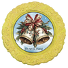 ROUND Digital Graphic Design BELLS WILL BE RINGING - &nbsp;CHRISTMAS DESIGN PNG-JPEG-PDF-SVG-Decoupage-Sublimation Design Graphic Country Farmhouse Home Decor HOLIDAY Decor Gift Crafters Delight - JAMsCraftCloset