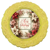 ROUND Digital Graphic Design MERRY CHRISTMAS POINSETTIAS - CHRISTMAS DESIGN PNG-JPEG-PDF-SVG-Decoupage-Sublimation Design Graphic Country Farmhouse Home Decor HOLIDAY Decor Gift Crafters Delight - JAMsCraftCloset
