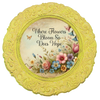 ROUND Digital Graphic Design WHERE FLOWERS BLOOM SO DOES HOPE Floral Wedding Gift First Home Sublimation Decoupage PNG SVG Country Farmhouse Home Decor Wall Art Shelf Sitter Gift Crafters Delight - JAMsCraftCloset