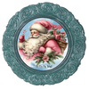 ROUND Digital Graphic Design SANTA - I AM ON MY WAY - &nbsp;CHRISTMAS DESIGN PNG-JPEG-PDF-SVG-Decoupage-Sublimation Design Graphic Country Farmhouse Home Decor HOLIDAY Decor Gift Crafters Delight - JAMsCraftCloset