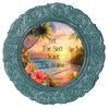 ROUND Digital Graphic Design - LET THE SEA QUIET THE NOISE - Wedding Gift HOME DECOR Sublimation Decoupage PNG SVG PDF JPEG BEACH THEME Country Farmhouse Wall Art Shelf Sitter Gift Crafters Delight - JAMsCraftCloset