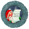 ROUND Digital Graphic Design SANTA - YOU ARE NOT ON THE NAUGHTY LIST - CHRISTMAS DESIGN PNG-JPEG-PDF-SVG-Decoupage-Sublimation Design Graphic Country Farmhouse Home Decor HOLIDAY Decor Gift Crafters Delight - JAMsCraftCloset