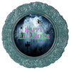 ROUND DIGITAL Graphic Design HAPPY HALLOWEEN Halloween Sublimation Decoupage PNG SVG Country Farmhouse Home Decor Sign Shelf Sitter Wall Art Decor Wreath Design Gift Crafters Delight - JAMsCraftCloset